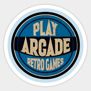 Arcade Retro Sticker